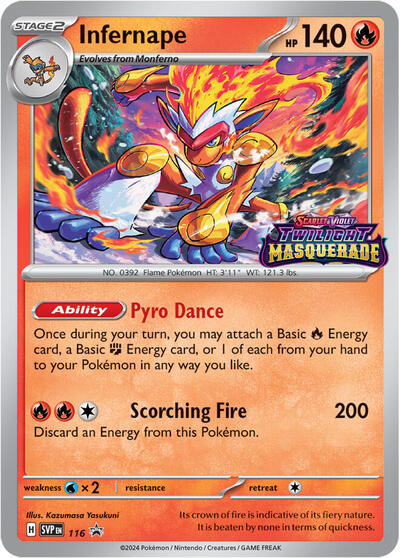 Infernape - 116 (Promo) [SVP-116-PROMO]