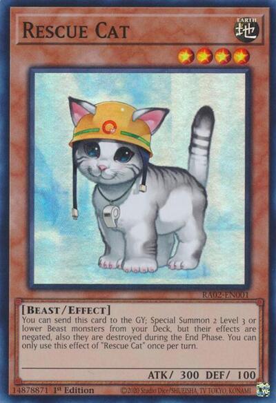 Rescue Cat (Super Rare) [RA02-EN001-SuR]