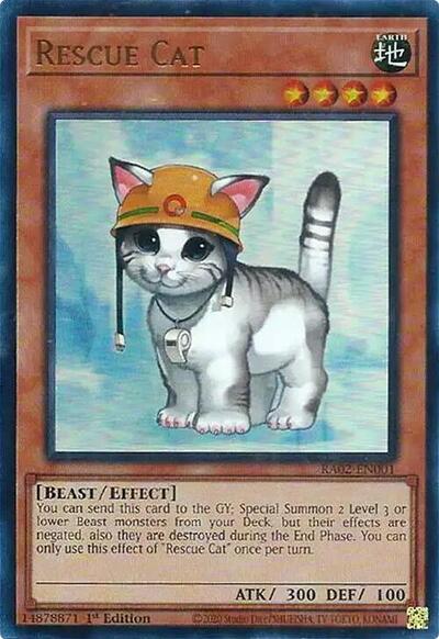 Rescue Cat (Ultra Rare) [RA02-EN001-UR]