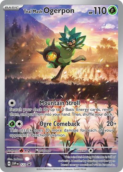 Teal Mask Ogerpon - 123 (Promo) [SVP-123-PROMO]