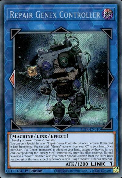 Repair Genex Controller (Secret Rare) [BLTR-EN010-SeR]