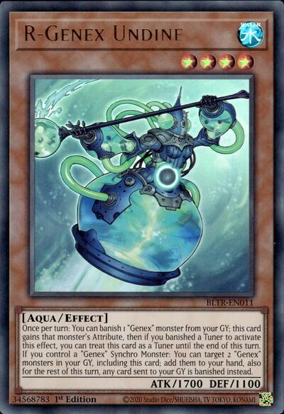 R-Genex Undine (Ultra Rare) [BLTR-EN011-UR]