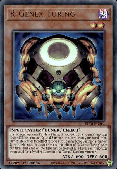 R-Genex Turing (Ultra Rare) [BLTR-EN012-UR]
