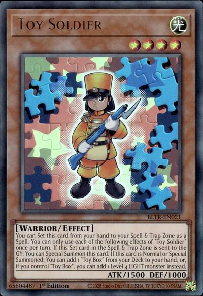 Toy Soldier (Ultra Rare) [BLTR-EN021-UR]
