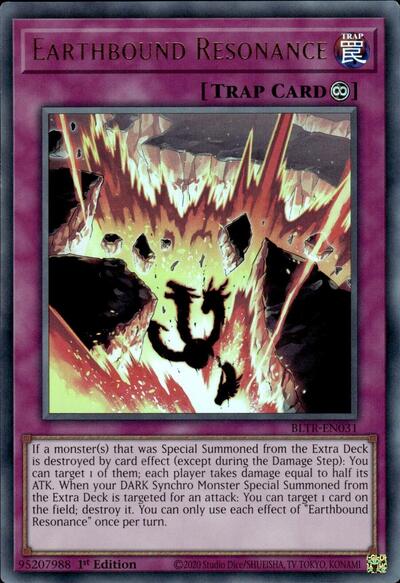 Earthbound Resonance (Ultra Rare) [BLTR-EN031-UR]