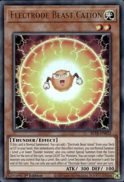 Electrode Beast Cation (Ultra Rare) [BLTR-EN032-UR]