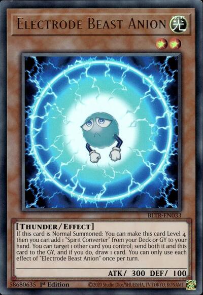 Electrode Beast Anion (Ultra Rare) [BLTR-EN033-UR]