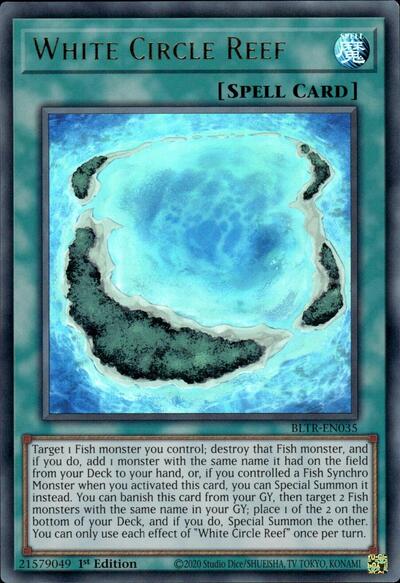 White Circle Reef (Ultra Rare) [BLTR-EN035-UR]