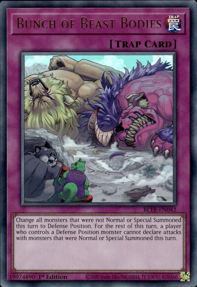 Bunch of Beast Bodies (Ultra Rare) [BLTR-EN042-UR]