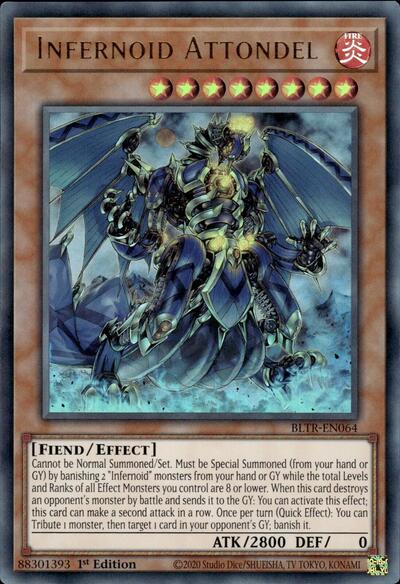 Infernoid Attondel (Ultra Rare) [BLTR-EN064-UR]