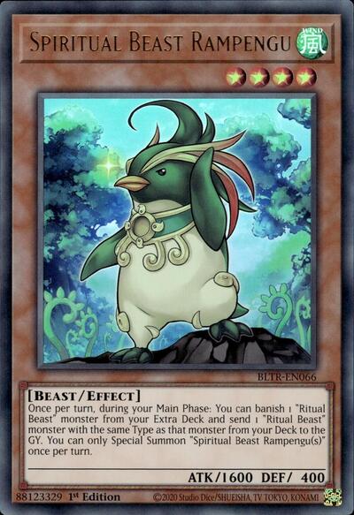 Spiritual Beast Rampengu (Ultra Rare) [BLTR-EN066-UR]