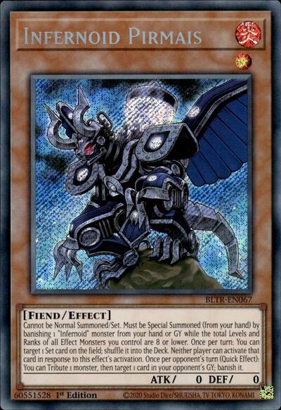 Infernoid Pirmais (Secret Rare) [BLTR-EN067-SeR]