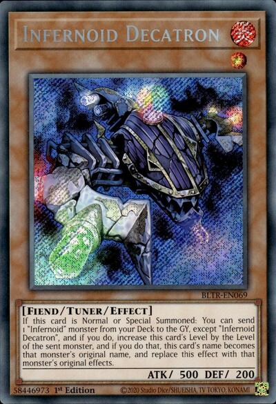 Infernoid Decatron (Secret Rare) [BLTR-EN069-SeR]
