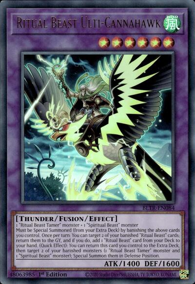 Ritual Beast Ulti-Cannahawk (Ultra Rare) [BLTR-EN084-UR]