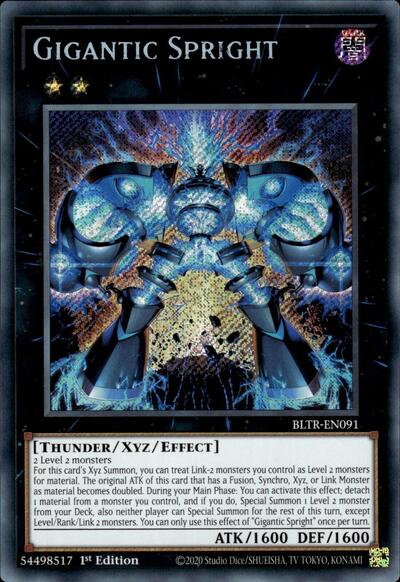 Gigantic Spright (Secret Rare) [BLTR-EN091-SeR]