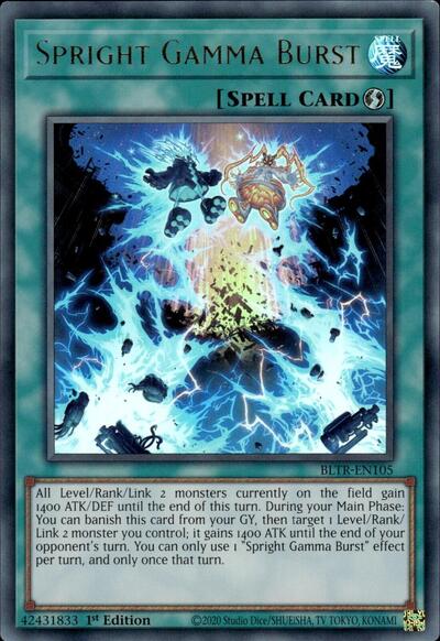 Spright Gamma Burst (Ultra Rare) [BLTR-EN105-UR]