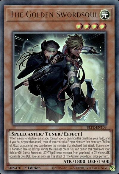 The Golden Swordsoul (Ultra Rare) [BLTR-EN109-UR]