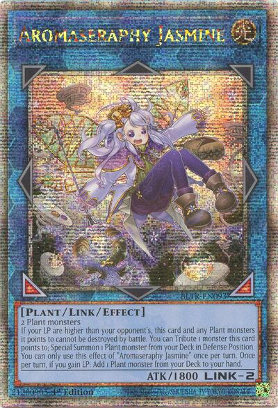 Aromaseraphy Jasmine (Quarter Century Secret Rare) [BLTR-EN093-QCSR]