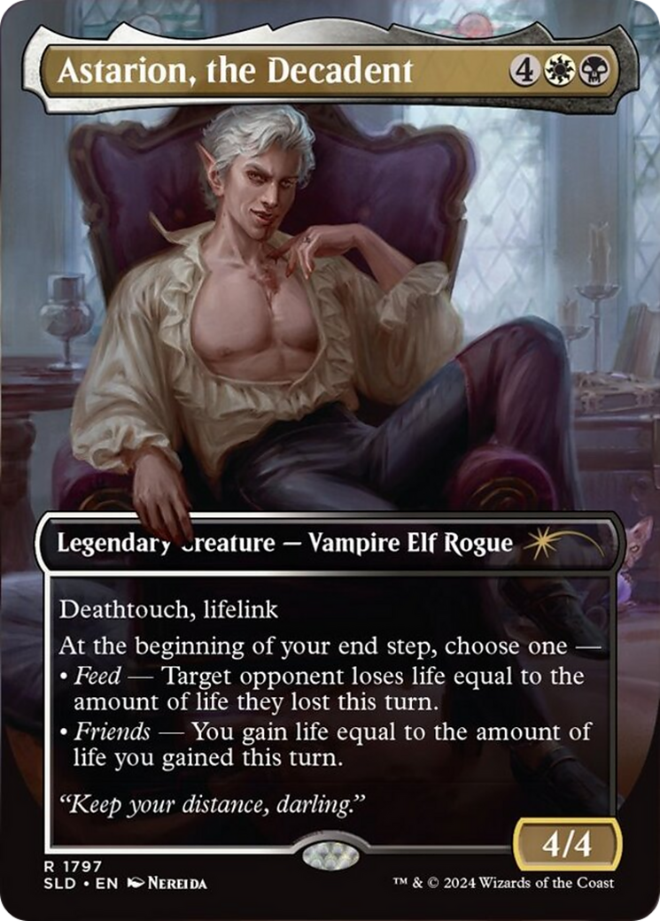 Astarion, the Decadent - Borderless - Full Art [SLD-1797]