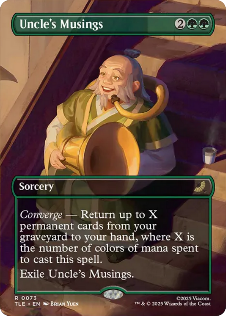 Uncle's Musings - Borderless - Full Art [TLE-73]