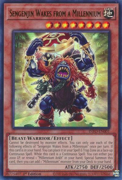 Sengenjin Wakes from a Millennium (Ultra Rare) [INFO-EN001-UR]