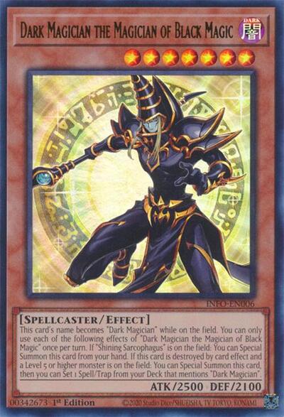 Dark Magician the Magician of Black Magic (Ultra Rare) [INFO-EN006-UR]