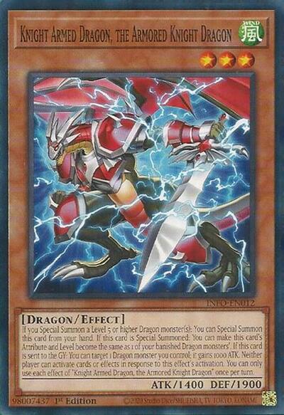 Knight Armed Dragon, the Armored Knight Dragon (Common) [INFO-EN012-C]