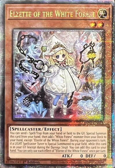Elzette of the White Forest (Quarter Century Secret Rare) [INFO-EN014-QCSR]