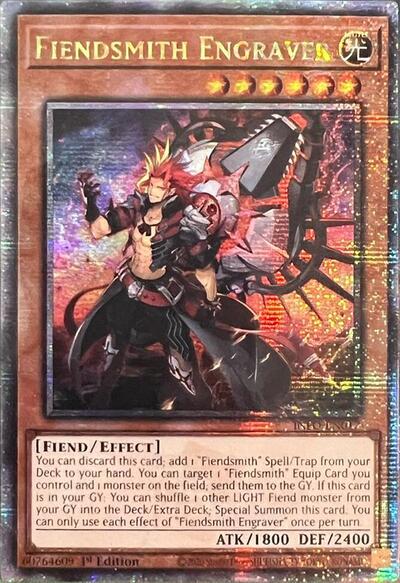 Fiendsmith Engraver (Quarter Century Secret Rare) [INFO-EN017-QCSR]