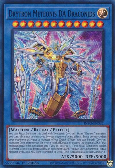 Drytron Meteonis DA Draconids (Super Rare) [INFO-EN032-SuR]
