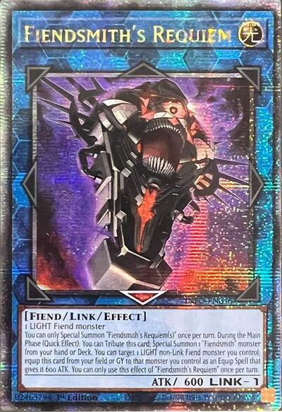 Fiendsmith's Requiem (Quarter Century Secret Rare) [INFO-EN046-QCSR]