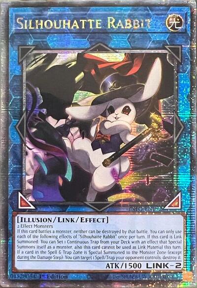 Silhouhatte Rabbit (Quarter Century Secret Rare) [INFO-EN052-QCSR]