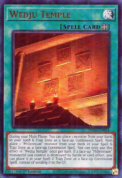 Wedju Temple (Ultra Rare) [INFO-EN054-UR]