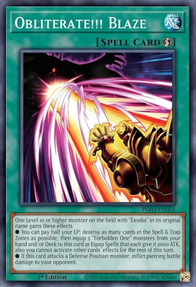 Obliterate!!! Blaze (Super Rare) [INFO-EN055-SuR]