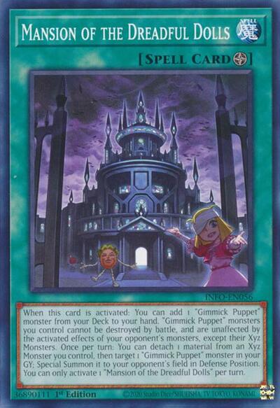Mansion of the Dreadful Dolls (Common) [INFO-EN056-C]