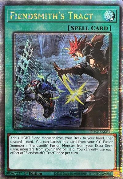 Fiendsmith's Tract (Quarter Century Secret Rare) [INFO-EN061-QCSR]