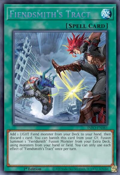 Fiendsmith's Tract (Secret Rare) [INFO-EN061-SeR]