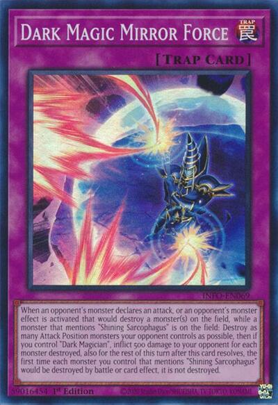Dark Magic Mirror Force (Super Rare) [INFO-EN069-SuR]