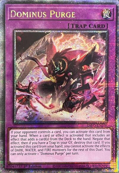 Dominus Purge (Quarter Century Secret Rare) [INFO-EN078-QCSR]