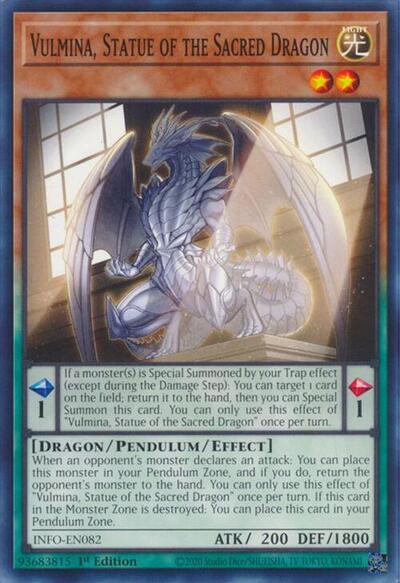 Vulmina, Statue of the Sacred Dragon (Common) [INFO-EN082-C]