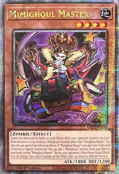 Mimighoul Master (Quarter Century Secret Rare) [INFO-EN090-QCSR]