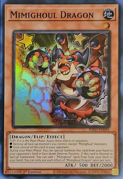 Mimighoul Dragon (Super Rare) [INFO-EN091-SuR]