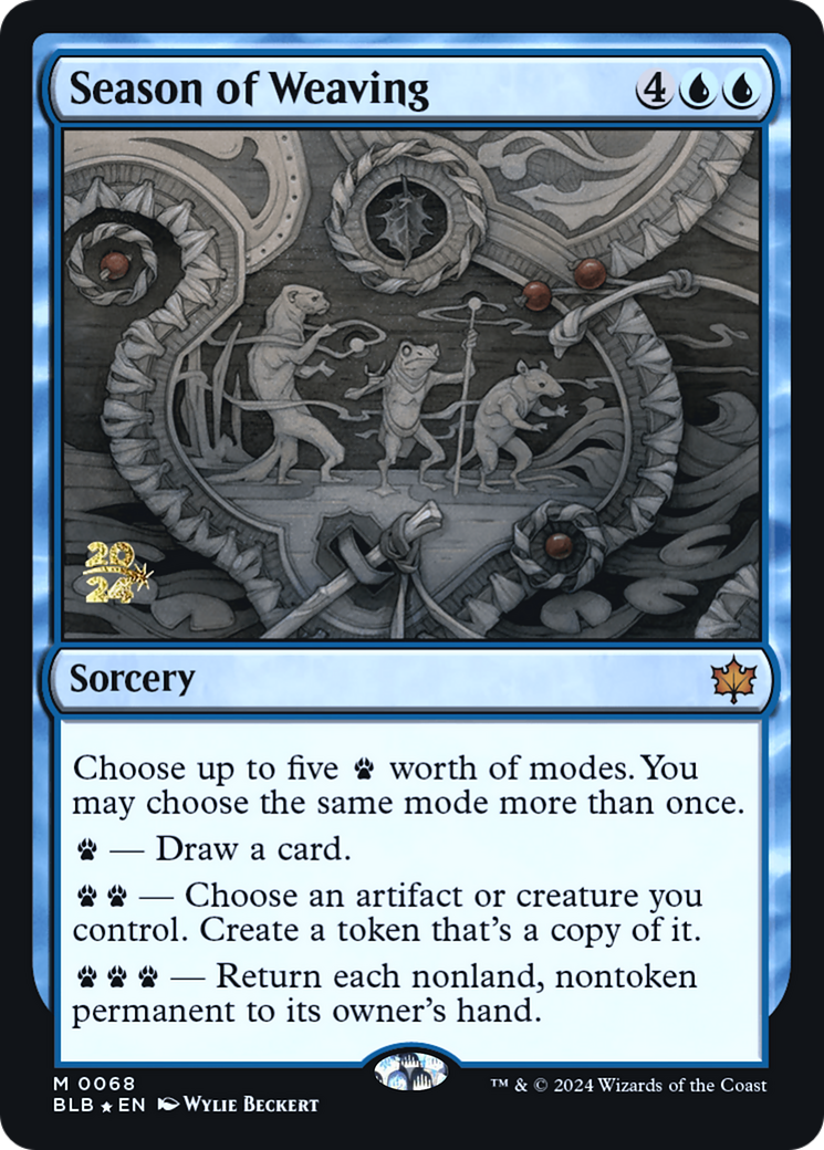 Season of Weaving - Prerelease Promo [PBLB-68s]