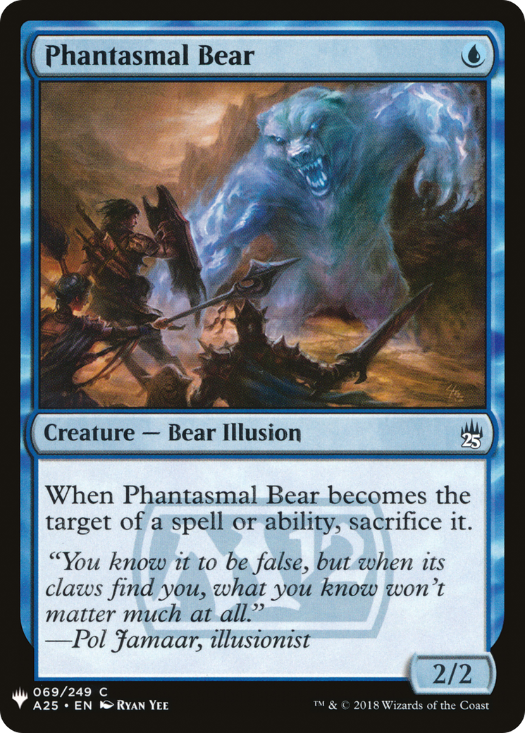 Phantasmal Bear [PLST-A25-69]