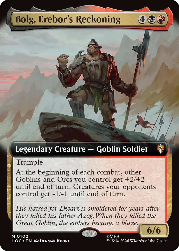 Bolg, Erebor's Reckoning [HOC-102]