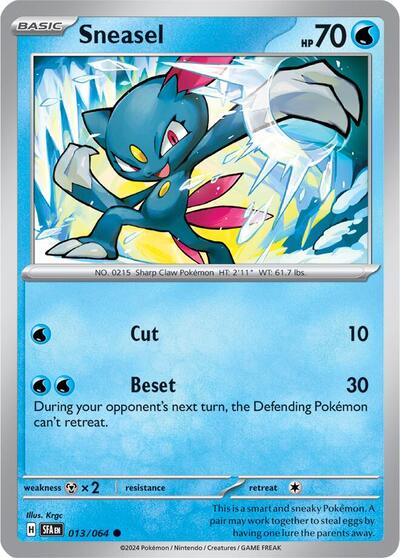 Sneasel - 013/064 (Common) [SFA-013-C]