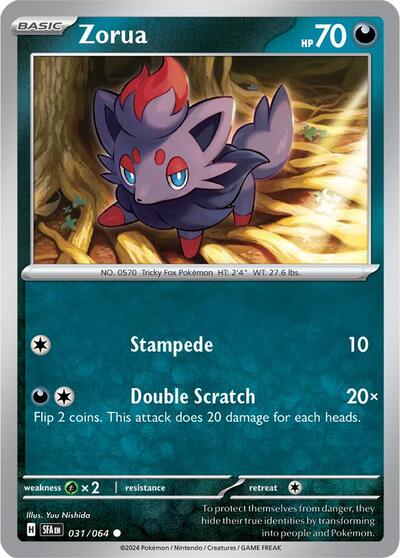 Zorua - 031/064 (Common) [SFA-031-C]