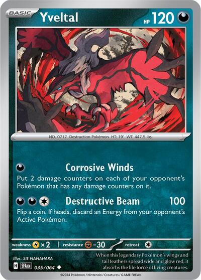Yveltal - 035/064 (Uncommon) [SFA-035-U]
