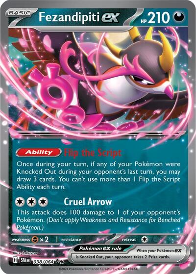 Fezandipiti ex - 038/064 (Double Rare) [SFA-038-DR]