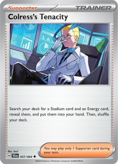 Colress's Tenacity - 057/064 (Uncommon) [SFA-057-U]